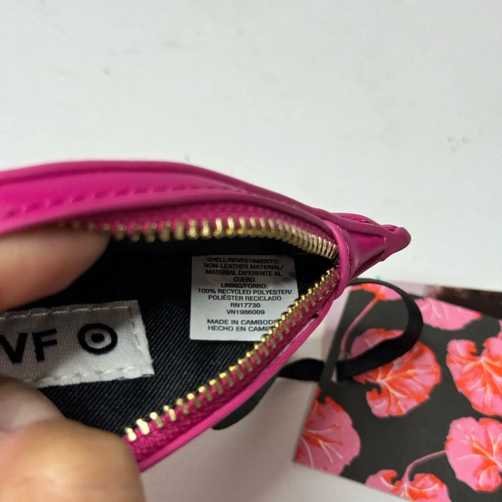 Diane Von Furstenberg x Target Pink Lips Coin Pouch DVF